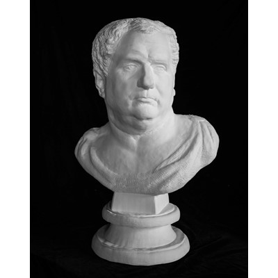 Busto di Vitellio, 2018, carta, 60x40x30 cm 
