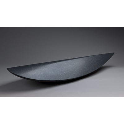 Untitled, 2010, granito nero, 136x35,5x20 cm
