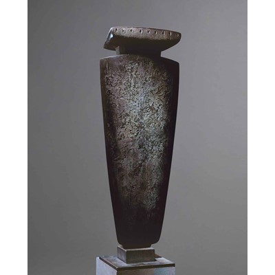 Stèle XII, 1997, bronzo, 90x40x20 cm
