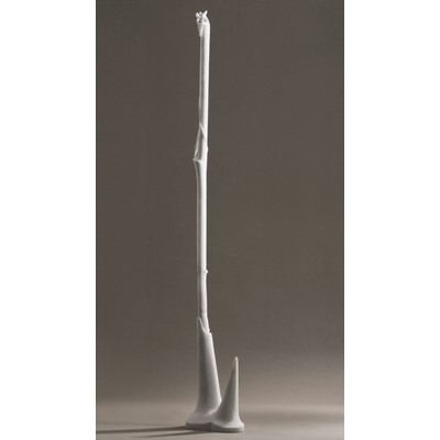 Rebis, 2002, marmo bianco, 190hx30x20 cm